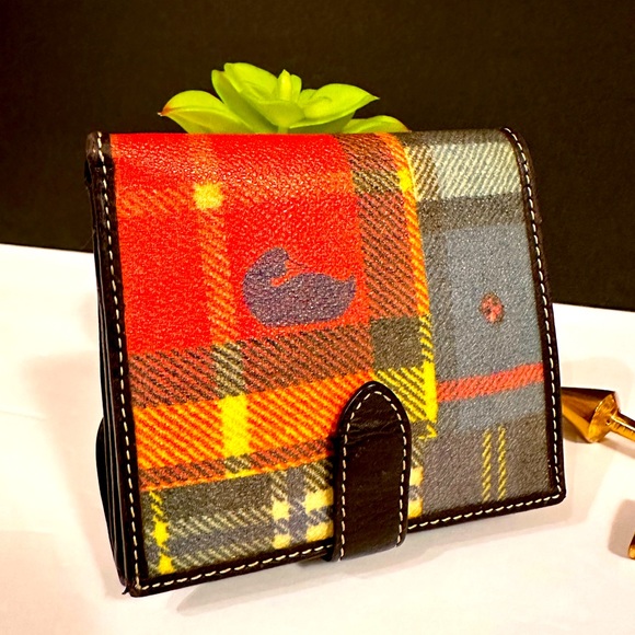 Vintage Dooney & Bourke Graffiti Leather Wallet- Like New - Picture 5 of 13